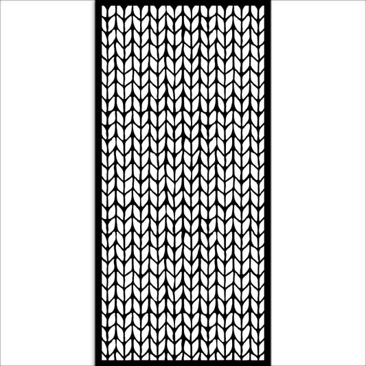 Stamperia- Thick Stencil 12 X 25cm- Whispering Woods knitting pattern