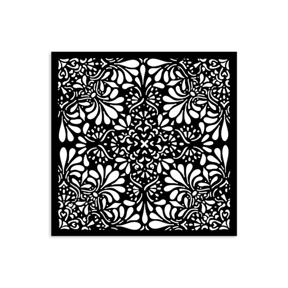 Pre Order Stamperia- Thick Stencil 12 X 12cm Lace