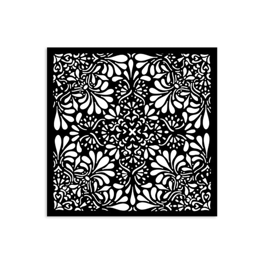 Pre Order Stamperia- Thick Stencil 12 X 12cm Lace