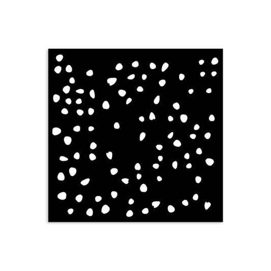 Stamperia- Thick Stencil 12 X 12cm- Timeless Petals Texture