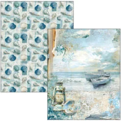 CIAO BELLA - Mixed Media Book - Edge of the Ocean