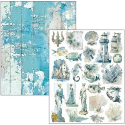 CIAO BELLA - Mixed Media Book - Edge of the Ocean