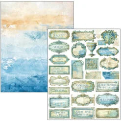 CIAO BELLA - Mixed Media Book - Edge of the Ocean
