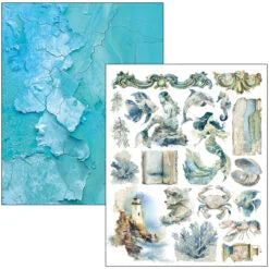 CIAO BELLA - Mixed Media Book - Edge of the Ocean