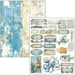 CIAO BELLA - Mixed Media Book - Edge of the Ocean