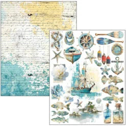 CIAO BELLA - Mixed Media Book - Edge of the Ocean