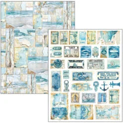 CIAO BELLA - Mixed Media Book - Edge of the Ocean