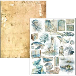 CIAO BELLA - Mixed Media Book - Edge of the Ocean