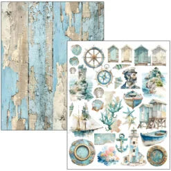 CIAO BELLA - Mixed Media Book - Edge of the Ocean