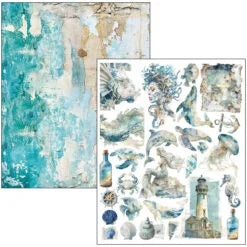 CIAO BELLA - Mixed Media Book - Edge of the Ocean