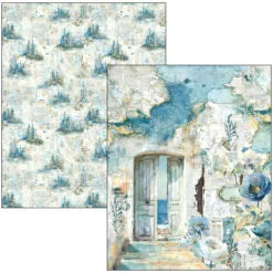CIAO BELLA - Mixed Media Book - Edge of the Ocean