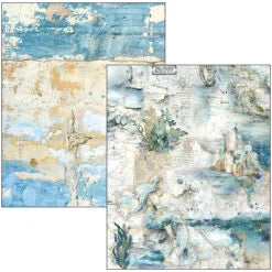 CIAO BELLA - Mixed Media Book - Edge of the Ocean