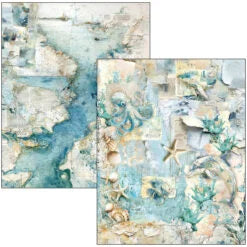 CIAO BELLA - Mixed Media Book - Edge of the Ocean