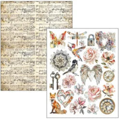 CIAO BELLA - Mixed Media Book - The sound of spring