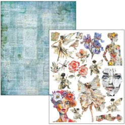 CIAO BELLA - Mixed Media Book - The sound of spring