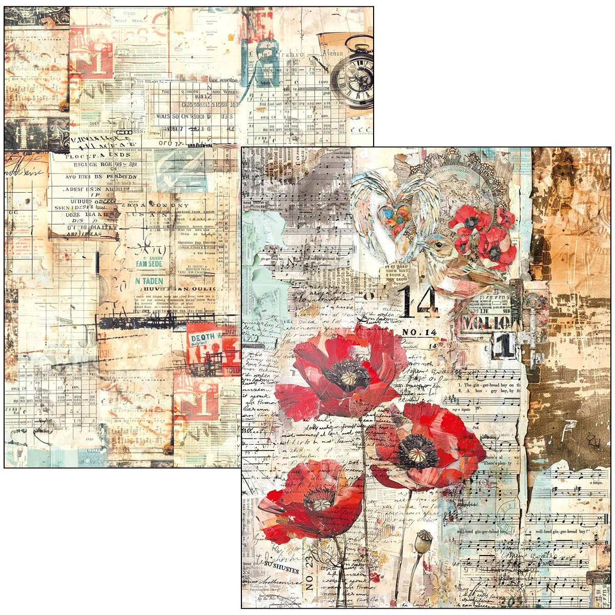 CIAO BELLA - Mixed Media Book - The sound of spring