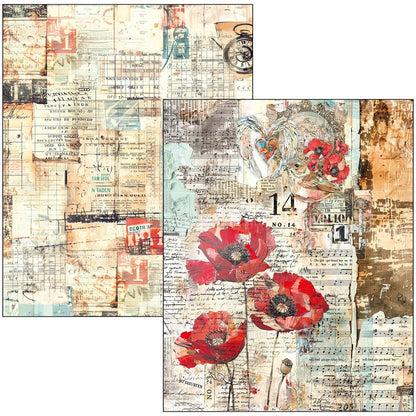 CIAO BELLA - Mixed Media Book - The sound of spring