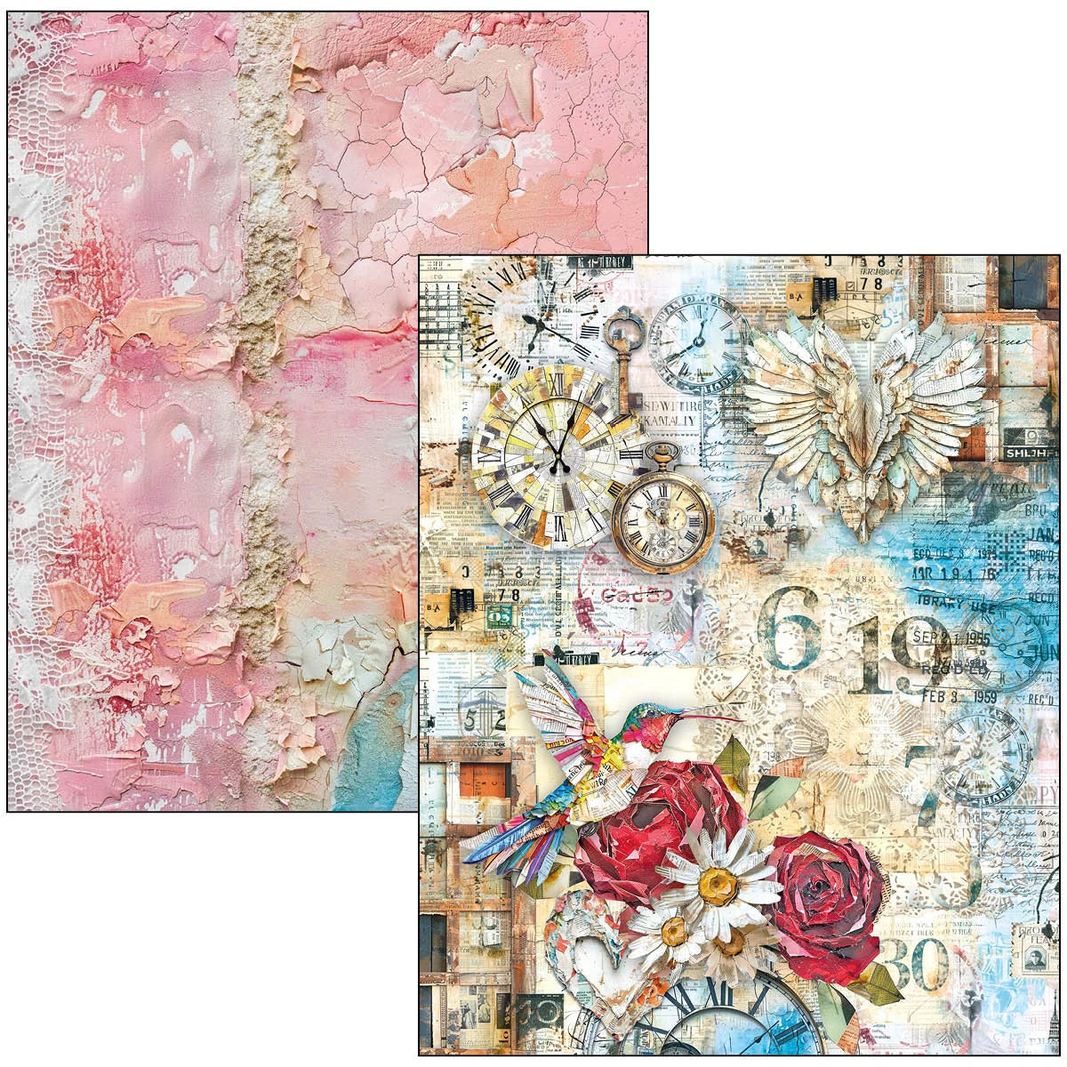 CIAO BELLA - Mixed Media Book - The sound of spring