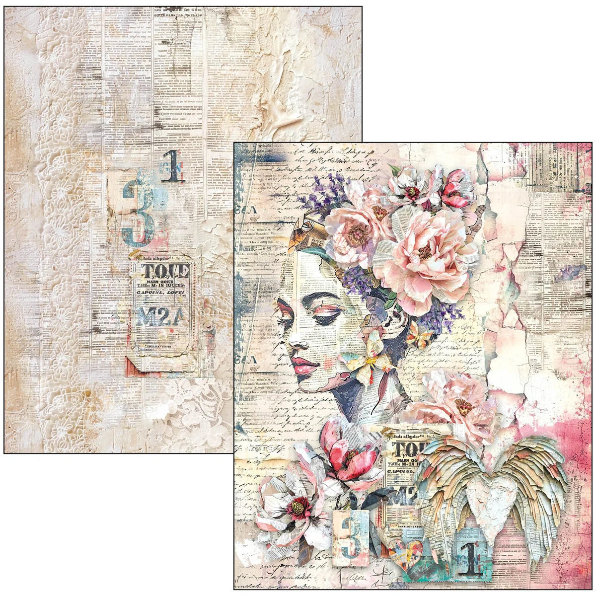 CIAO BELLA - Mixed Media Book - The sound of spring