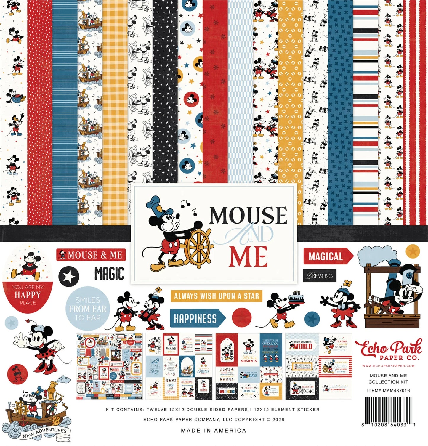 Mouse and Me - 12 x 12 Paper Pad