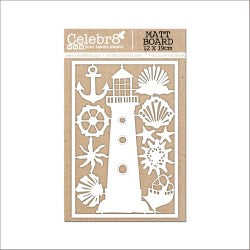 CELEBR8 - CHIPBOARD - Ocean Breeze lighthouse