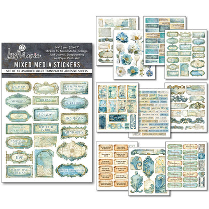 CIAO BELLA  - Mixed Media Stickers - Edge of the Ocean