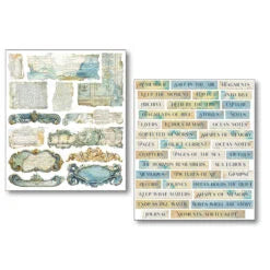 CIAO BELLA  - Mixed Media Stickers - Edge of the Ocean