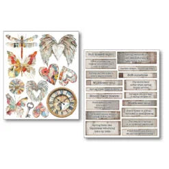 CIAO BELLA  - Mixed Media Stickers  – Sound of Spring Pack of 10