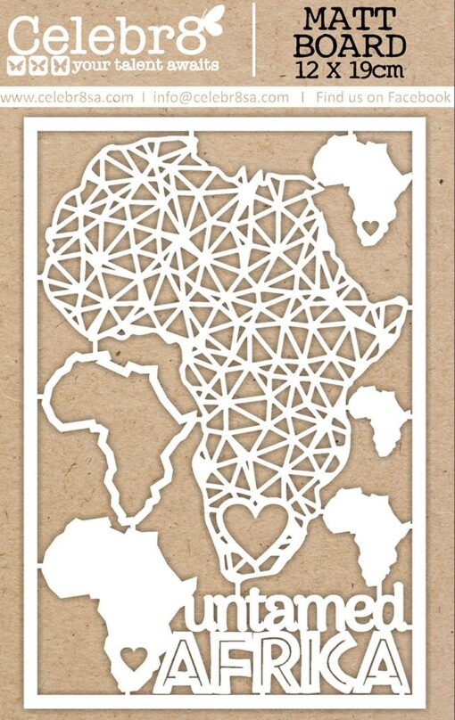 Celebr8 - Chipboard - Under the african sky - Africa