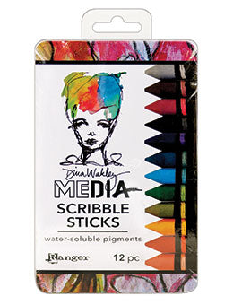 Dina Wakley -Scribble Sticks - Set 2