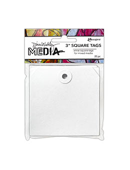 Dina Wakley - 3' Square Tags