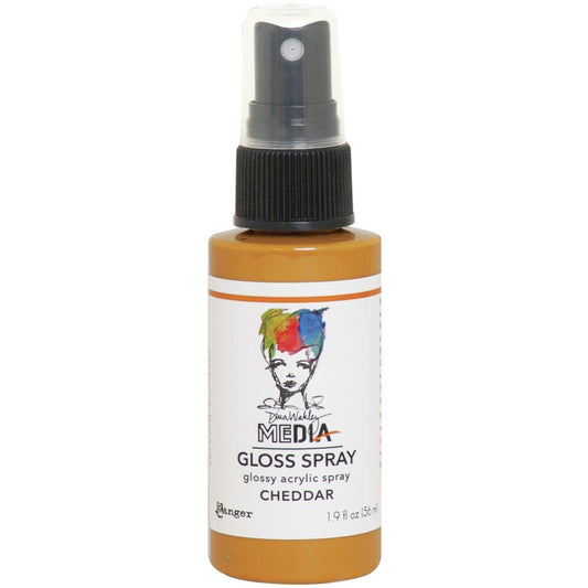 Dina Wakley - Gloss Sprays Cheddar