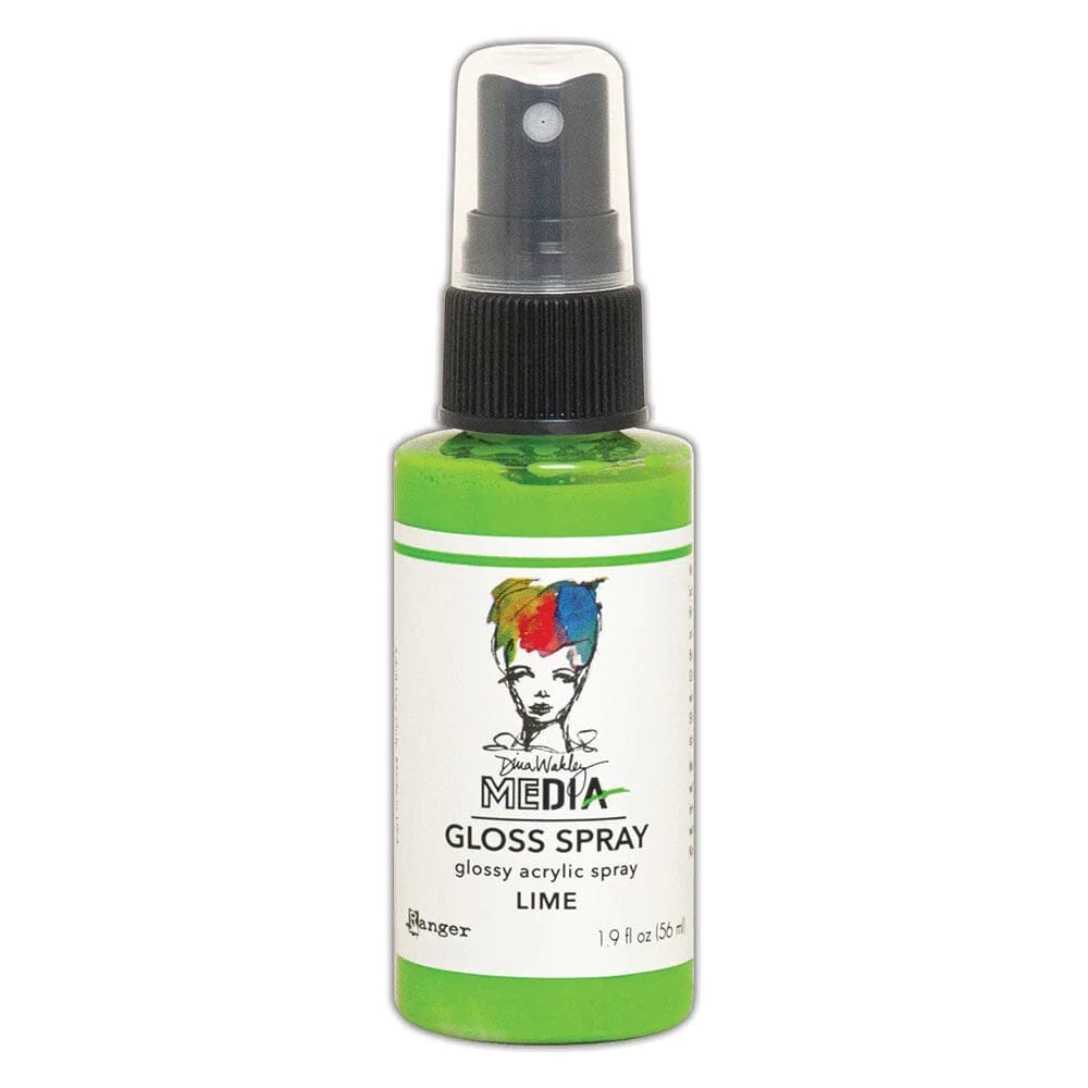 Dina Wakley - Gloss Sprays Lime