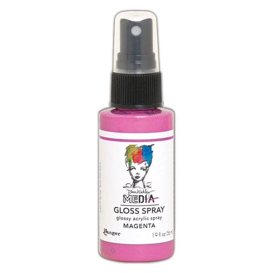 Dina Wakley - Gloss Sprays Magenta