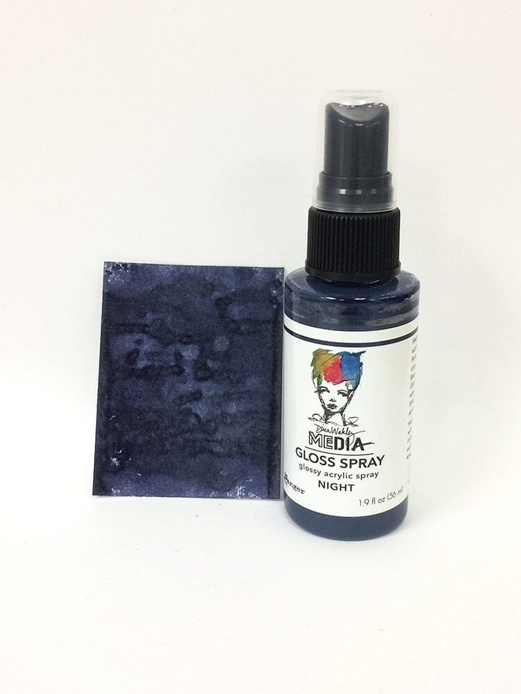 Dina Wakley - Gloss Sprays Night
