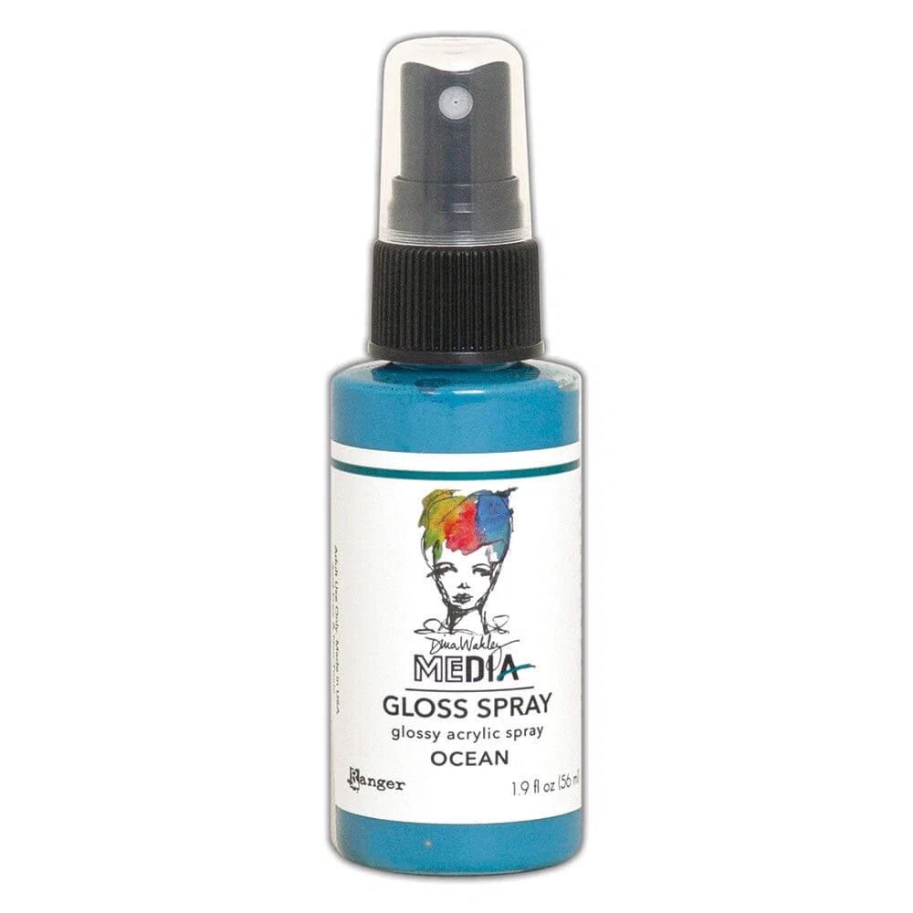 Dina Wakley - Gloss Sprays Ocean
