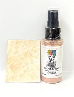 Dina Wakley - Gloss Sprays Apricot