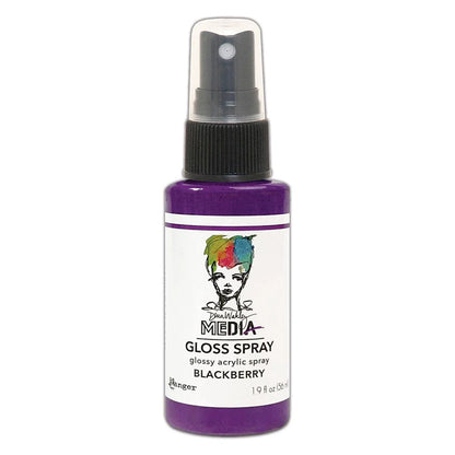 Dina Wakley - Gloss Sprays Blackberry