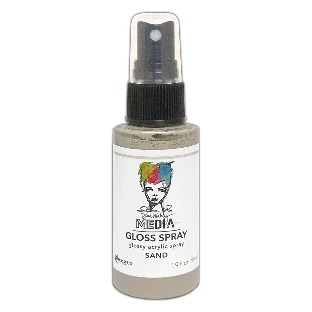 Dina Wakley - Gloss Sprays Sand
