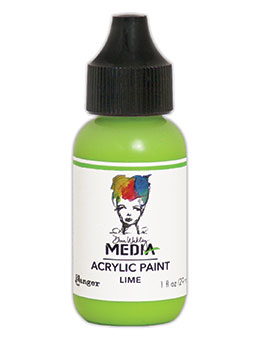 Dina Wakley - Acrylic Paint - Lime