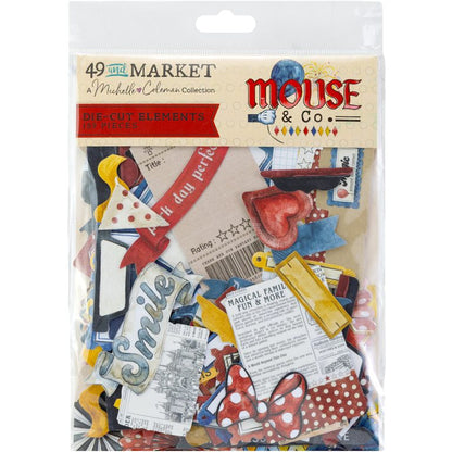 49 and Market - Die-Cut Elements - 159 pieces - Mouse & co
