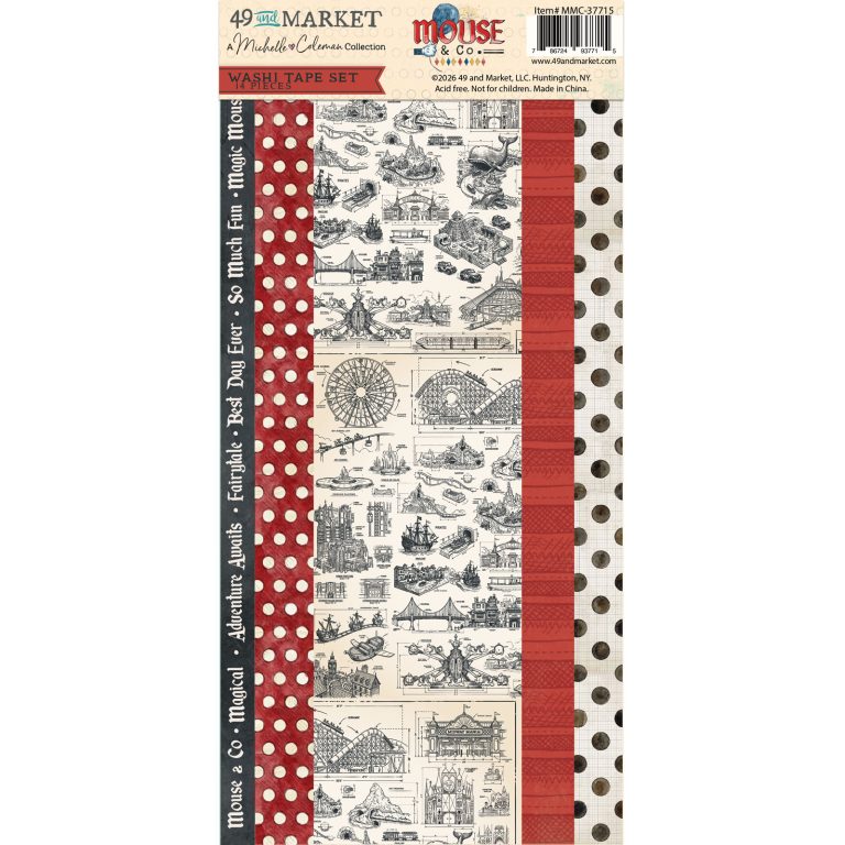49 and Market - Washi Sheets Set - Mouse & Co