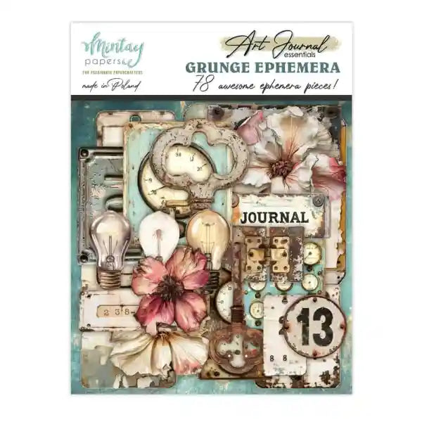 Mintay - Art Journal Essentials -Grunge Ephemera