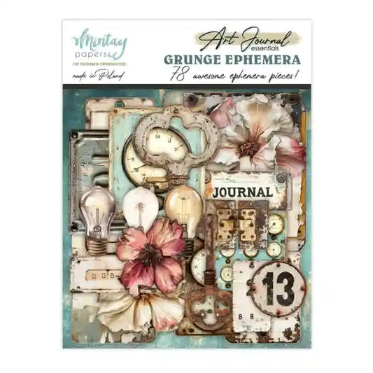 Mintay - Art Journal Essentials -Grunge Ephemera
