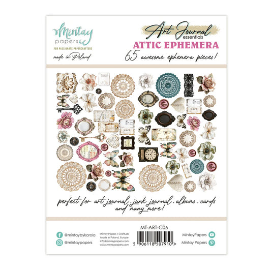 Mintay - Art Journal Essentials -Attic Ephemera