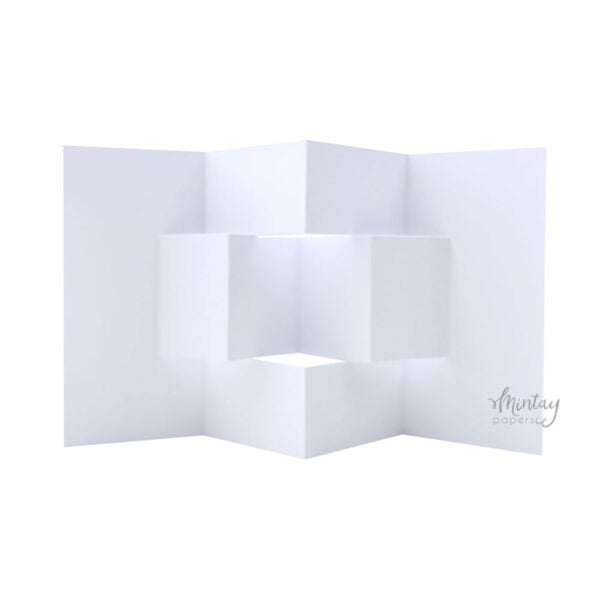 Mintay Basic - Screen Card Base White - 5pcs - Card size 15cm x 25cm