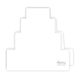 Pre Order - Mintay Basic - Basic card range 21 -  White Base