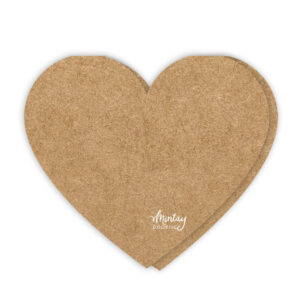 Pre Order - Mintay Basic - Heart Basic card range 28 - Kraft Base