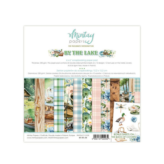 PRE ORDER - Mintay  - 6 X 6  Paper Pad - By the Lake