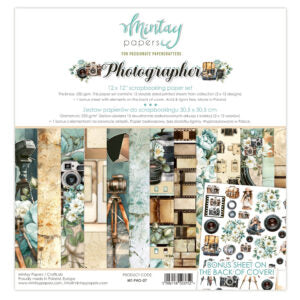 Pre Order - Mintay  - 12 x 12 Paper Pad - Photographer